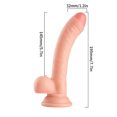 PVC Dragon Dildo Shop Adult Sex Toy Novelty Cone Shaped Realistic 7 Inch Big Real Dildo for Women