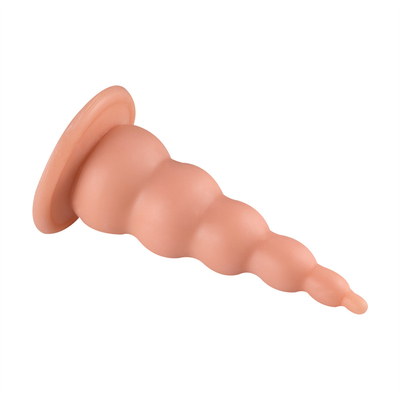 PVC Butt Plug With Suction Cup Gay Prostate Massager Women Masturbation Soft Bead For Anal Sexual Toy