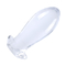 Skin Friendly Tpe Hollow Anal Plug With Out Leak-Proof Expander Transparent Peep Anal Dilator Anal