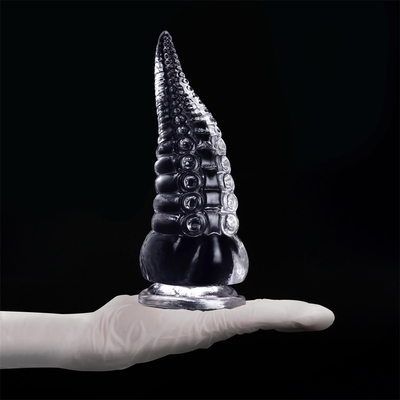 Huge Anal Plug Artificial Penis Octopus Tentacle Transparent Silicone Anal Plug For Female Masturbating Sex Toy Adult