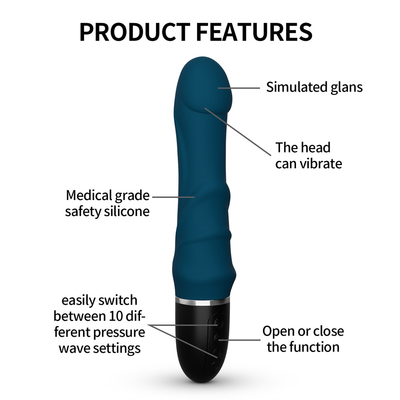 Sexy Toys Vibrating G Spot Clitoris Silicone Wireless Dildo Sexy Toys Wand Massage for Women Vagina Vibrator