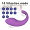 10 Speed USB Charge Remote Control Dildo Wearable Masturbation Panties Vibrator For Female