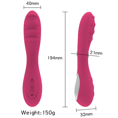 Waterproof Vibrator Dildos For Woman Female , Wireless G Spot Vibrator Sex Toys For Woman