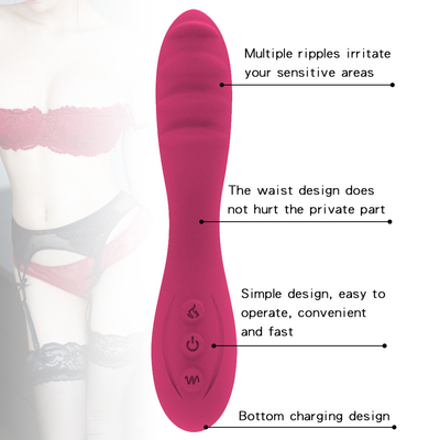 Waterproof Vibrator Dildos For Woman Female , Wireless G Spot Vibrator Sex Toys For Woman