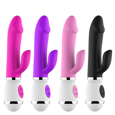 Wholesale USB Recharge 12 Speed Massage Dildo For Women Orgasm Masturbation Double Vibrator