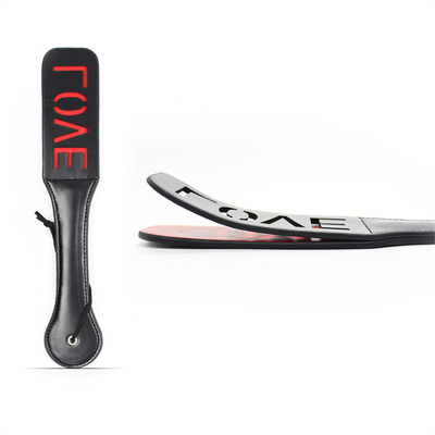 Hot Selling Leather Panddle Spanking Sex Toys For Role Play Fetish Slave