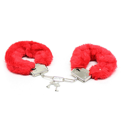 Sexy Leather BDSM Plush Bondage BDSM Handcuffs Whip Gag Nipple Clamps For Couples Restraint Kits
