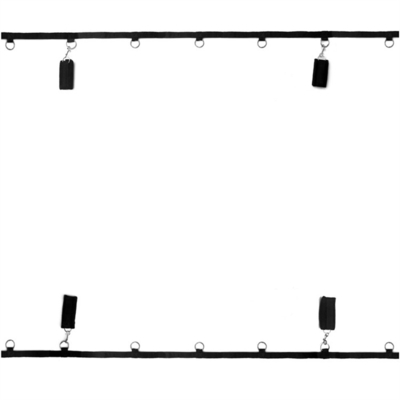 Bdsm Japanese bondage suit adult sm 3 PCS restraint slaves kit webbing with hoops toys set for SM game on bed