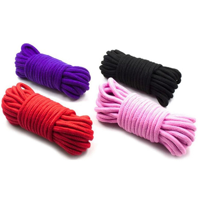 Wholesale Cotton Buckles Rope Bondage Slave Toys China Rope Bondage Gay Harnesses Belts Strap Restraints Fetish Rope 5M