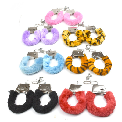 Cheap Sexy Handcuffs Sex Hand Cuffs Metal Key Wrist Cuffs BDSM Bondage Products