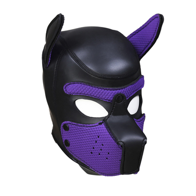 Most Trendy dog mask bdsm slave sex toys latex bdsm mask