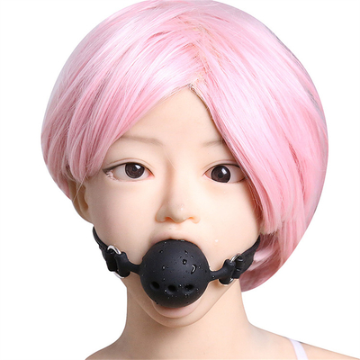 Silicone Ball Gag, Breathable mouth gag with Silicone belt for Adult Play