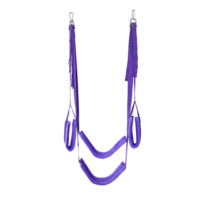 Metal Sex Swing with Tripod Stents for Couples - Fetish Bondage Pleasure Adult Furniture