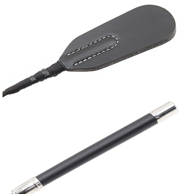 Horse Riding Crop PU Leather Sex Flogger Jump Bat Bull Whip Spanking Whip