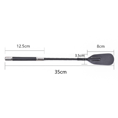 Horse Riding Crop PU Leather Sex Flogger Jump Bat Bull Whip Spanking Whip