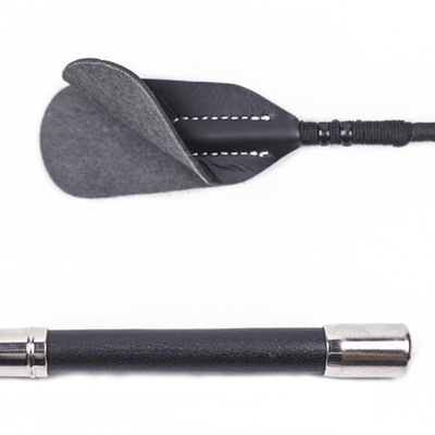 Horse Riding Crop PU Leather Sex Flogger Jump Bat Bull Whip Spanking Whip