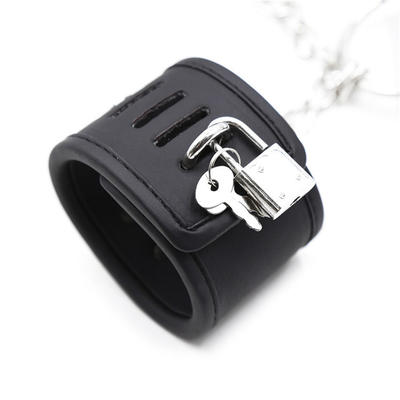 BDSM Bondage Leather Handcuffs Set Adjustable Restraint Bondage Ankle Cuffs Couples Games Sex Products