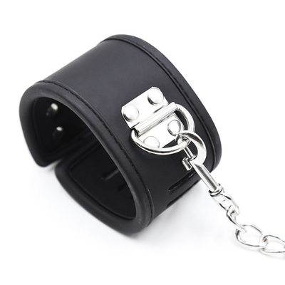 BDSM Bondage Leather Handcuffs Set Adjustable Restraint Bondage Ankle Cuffs Couples Games Sex Products