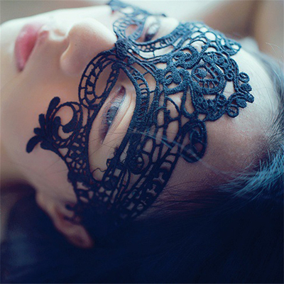 Hollow Lace Eye Mask Bar Night Show Prop Masquerade Ball Black Sexy Lace Mask