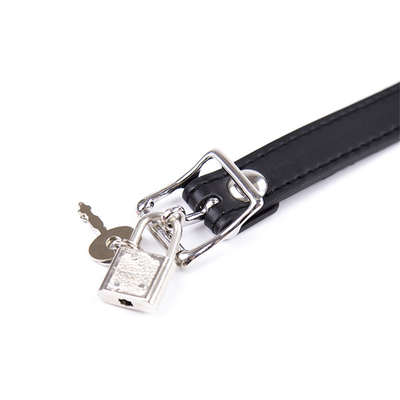 Lock Toys Adult Games Fetish Silicone Mouth Gag Ball Pu Leather Bondage Restraints Pink Red Black Color