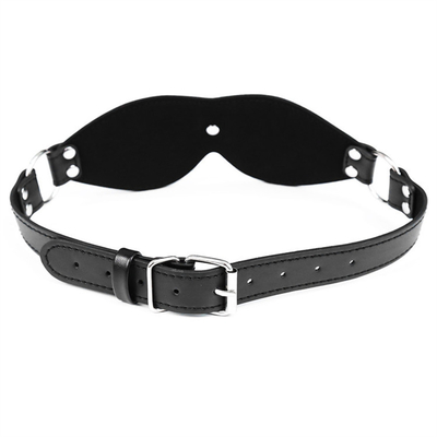 BDSM Eyemask Bondage PU Leather SM Game Play Sexy Blindfold For Men