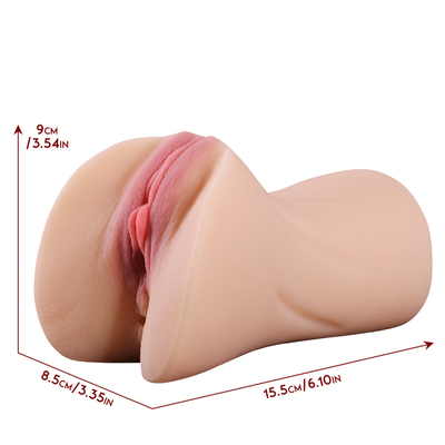Male Masturbation Cup Sexual Tools Adult Manual Vibrating Airplane Cup With Real Skin Texture