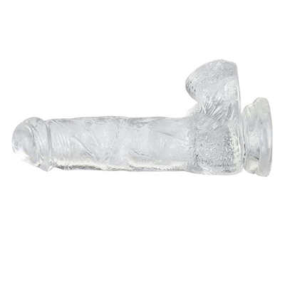 Realistic Dildos Feels Like Skin Clear Dildo with Suction Cup for Hands-Free Play Body-Safe Material and Adult Sex Toys