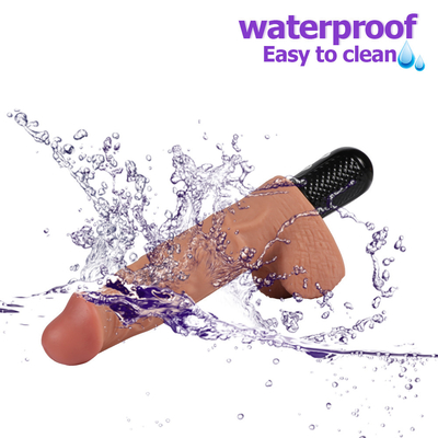 Body Safe Real Penis Vibrating Sex Toys Electric Dildo for Women