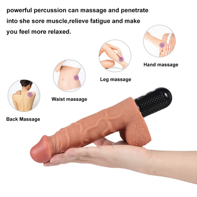 Body Safe Real Penis Vibrating Sex Toys Electric Dildo for Women