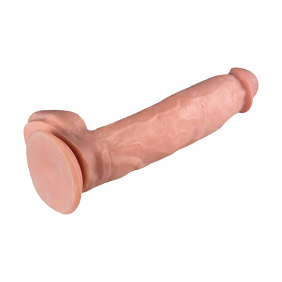 Customized Colors Available PVC Black Dildos for Women Huge Realistic Sex Toys