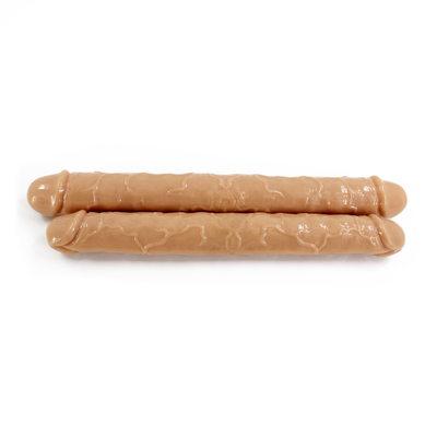 xese Best Selling Huge Double Heads Medical TPE High Quality Lesbian Sex Toys Big Realistic Dildos for Women