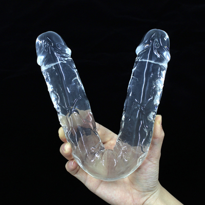 xese Best Selling Huge Double Heads Medical TPE High Quality Lesbian Sex Toys Big Realistic Dildos for Women