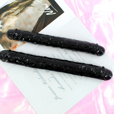 xese Best Selling Huge Double Heads Medical TPE High Quality Lesbian Sex Toys Big Realistic Dildos for Women