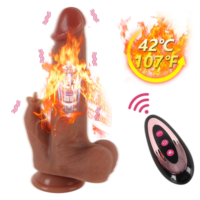 Adult Big Size Sex Dildo Novelty Toys Soft Silicone Thrusting Dildos for Women in Female Masturbator