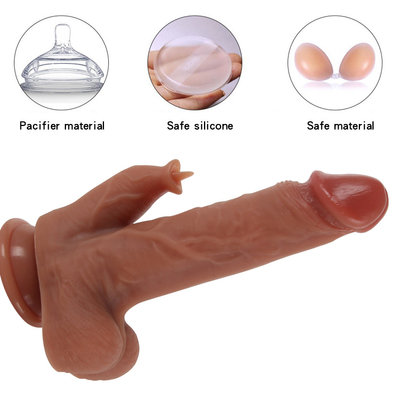 Adult Big Size Sex Dildo Novelty Toys Soft Silicone Thrusting Dildos for Women in Female Masturbator