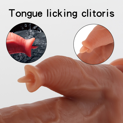 Adult Big Size Sex Dildo Novelty Toys Soft Silicone Thrusting Dildos for Women in Female Masturbator