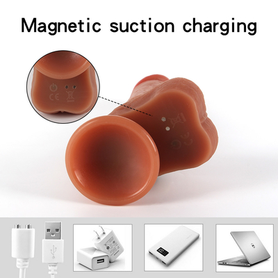 Adult Big Size Sex Dildo Novelty Toys Soft Silicone Thrusting Dildos for Women in Female Masturbator