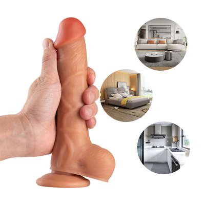 Wholesale Dildo Skin Realistic Dildo Adult Sex Toy huge Penis Huge Dildo Toy For Women