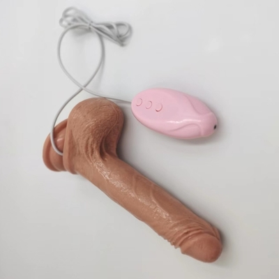 Realistic Dildo Rotating and Telescoping Artificial Penis Sex Toys for Women Adult Toys Products