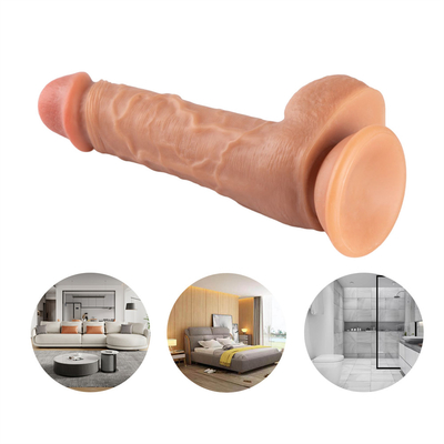Medical PVC Realistic Soft Dildo with Suction Cup Big Large Dick for Women Cyber Skin Suction Cup Penis