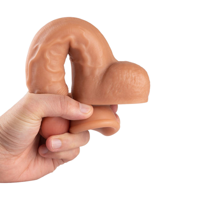 Medical PVC Realistic Soft Dildo with Suction Cup Big Large Dick for Women Cyber Skin Suction Cup Penis