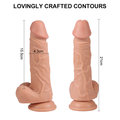 8inch Silicone Dildo with Wireless Remote Control Vibrator Rechargeable Dildos For Women rechargeable dildo