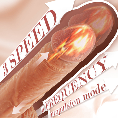 Wireless Remote Huge Realistic Remote Control Big Dildo Vibrator Huge Thrust Dildo With Strong Suction Cup LOVE Dildo