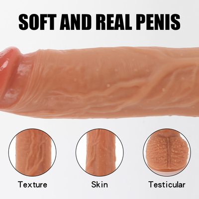 Remote Control Thrusting Dildo Vibrator Wholesale Sex Toy Body Safe Vibrating Rotation Realistic Dildo for Women and Man