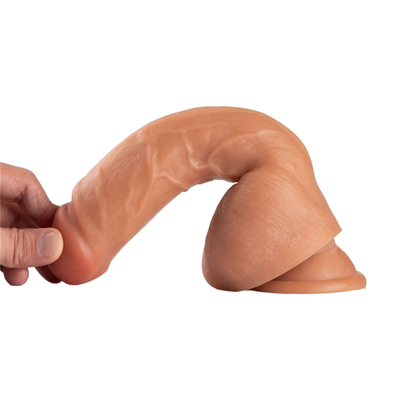 9'' Inch Medical PVC Realistic Soft Dildo with Suction Cup Big Large Dick for Women Cyber Skin Suction Cup Penis