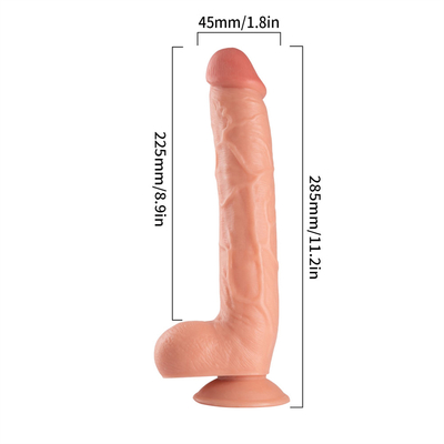 Long big giant huge black rubber anal av japan sex strapless dildo toys for woman