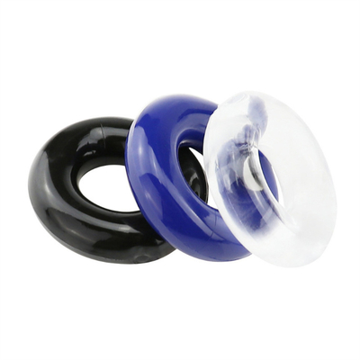 Pack Of 3 Sexual Tool Orgasmic Erection Silicone Cock Ring For Men