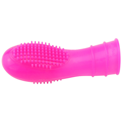 Wholesale Medical Silicone Finger Sleeve Ring With Bump Penis Ring Sex Toys