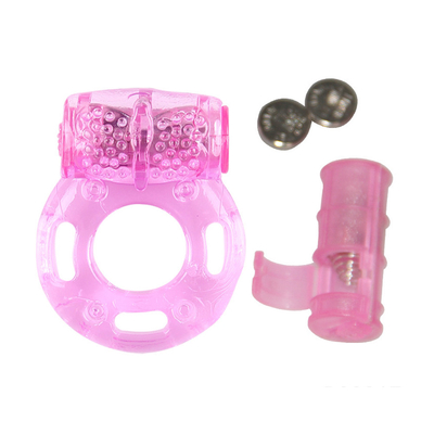 TPE Cock Ring Vibrator Fixing Sperm Vibrate Ring for Male Delay