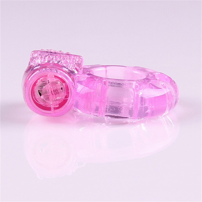TPE Cock Ring Vibrator Fixing Sperm Vibrate Ring for Male Delay